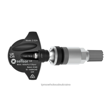 hyundai oe заміна датчика tpms - oe p/n 52933c1100 freq 433mhz TPMS Sensor FBRFF359 металевий шток клапана - срібло
